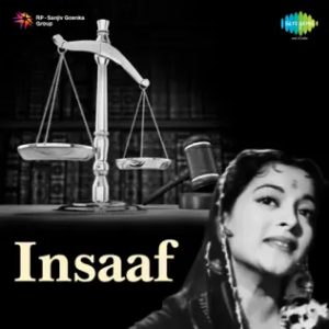 Insaaf (1956) Album Cover