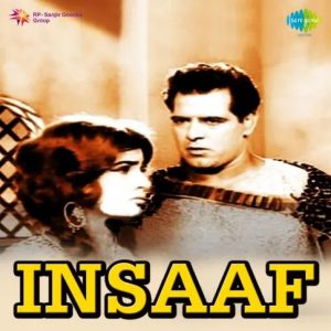 Insaaf (1966) Album Cover