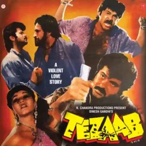 Tezaab (1988) Album Cover