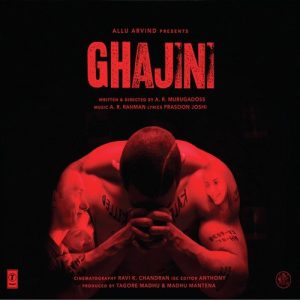 Ghajini (2008) Album Cover
