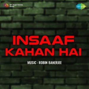 Insaaf Kahan Hai (1958) Album Cover